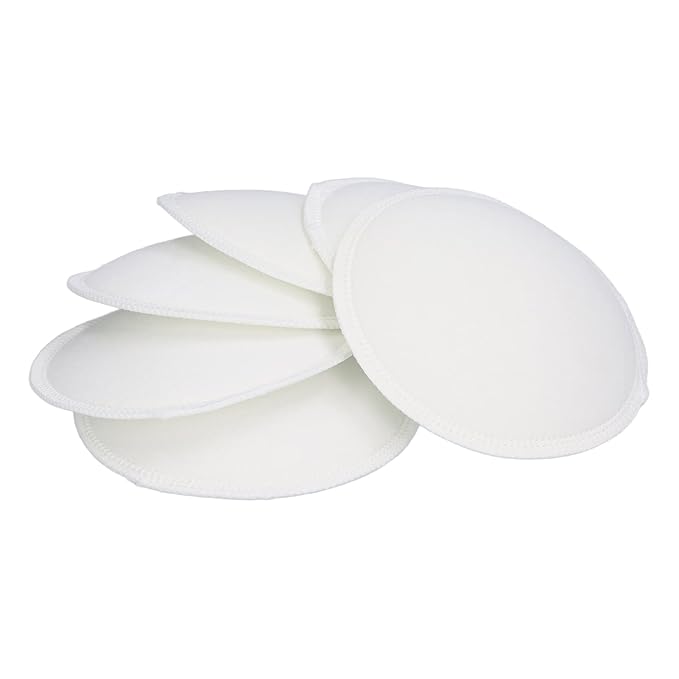 Nursing Pads, 12 Pcs Washable Pure Cotton for Breastfeeding