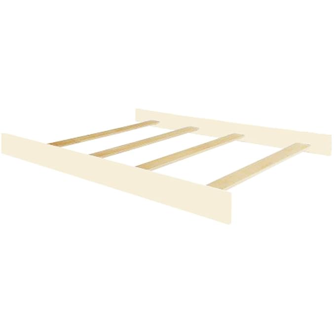 CC KITS Full-Size Conversion Kit Bed Rails for SmartStuff Convertible Cribs by Universal Furniture - Solid Wood Rail - Toddler and Adult Bed Rail for Full-Size Beds - Nursery Furniture (French White)