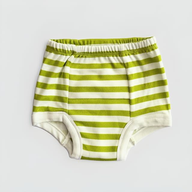 Laas Organic Cotton Potty Training Pants/Underwear, GOTS Certified, Boys, Girls, Unisex, Toddler, Pack of 3