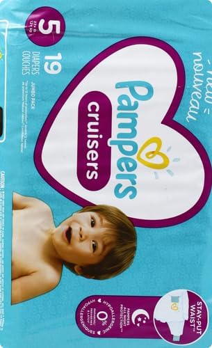 Pampers Cruisers Diapers Size 5 19 Count