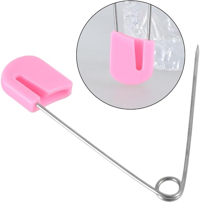 12 pcs Colors Locking Baby Cloth Nappy Diaper Craft Pins