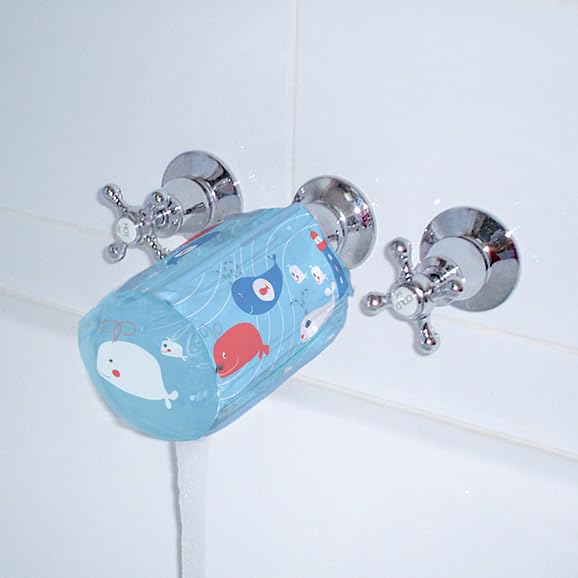 Dreambaby Inflatable Bathtub Spout Cover - Baby Safety Bathroom Faucet Cover & Shower Knob Protection Guard