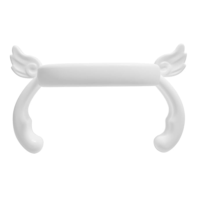 Bottle Handles Compatible for hegen Baby Bottles Anti Colic Wide Neck (4 White)