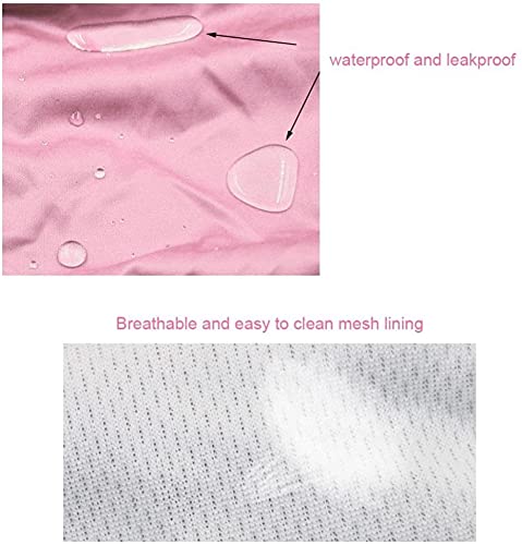 Adults Cloth Diapers For Elderly 6 Colors, Reusable Washable Waterproof Diapers Bedwetting Adults For Disabled Urine Loss, Adult Night Diapers For Incontinence Care(#3)