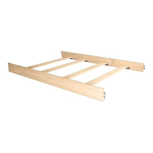 Full-Size Conversion Kit Bed Rails for Young America Convertible Cribs - Solid Wood Rail - Toddler and Adult Bed Rail for Full-Size Beds - Essential Nursery & Baby Furniture (Natural)