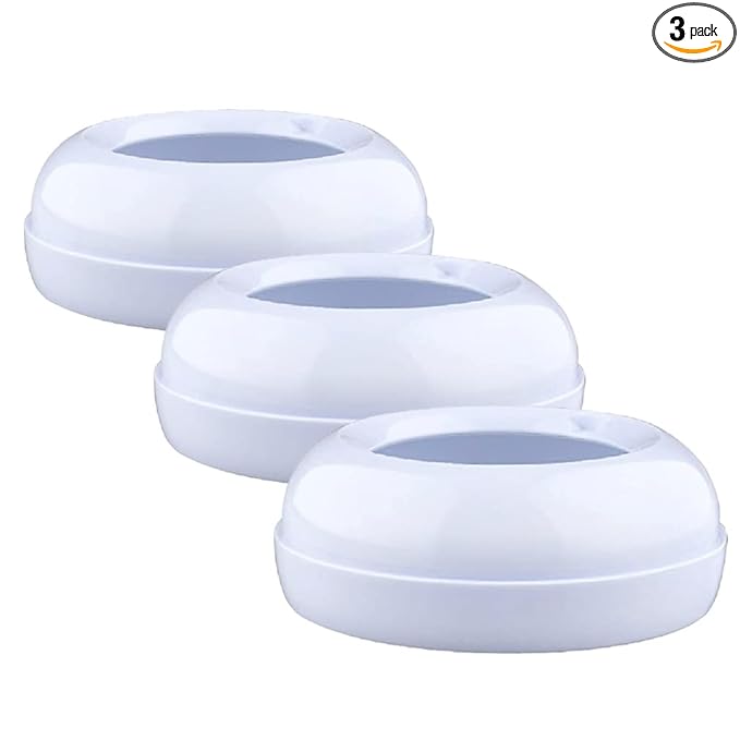 Bottle Screw Rings Replacement for Avent Natural Baby Feeding Bottle, 3 Count