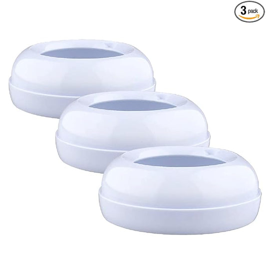 Bottle Screw Rings Replacement for Avent Natural Baby Feeding Bottle, 3 Count