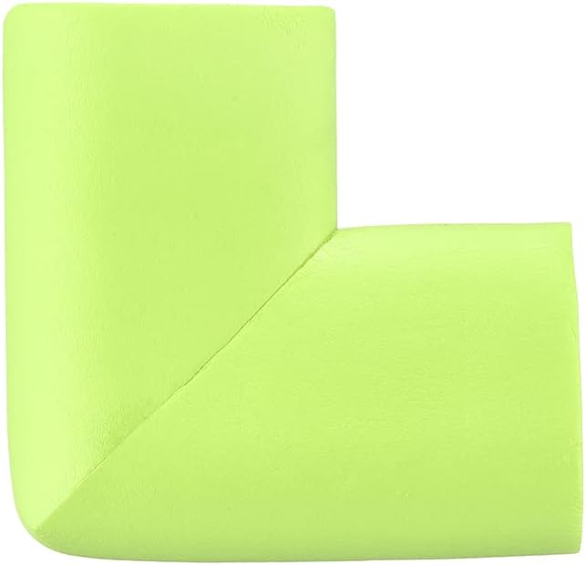 uxcell Corner Guards Edge Protectors, 12Pack U Foam Safety Bumper W Self-Adhesive Tape Furniture Corner Table Edge Guard, 2.16"x1.38"x0.315", Grass Green