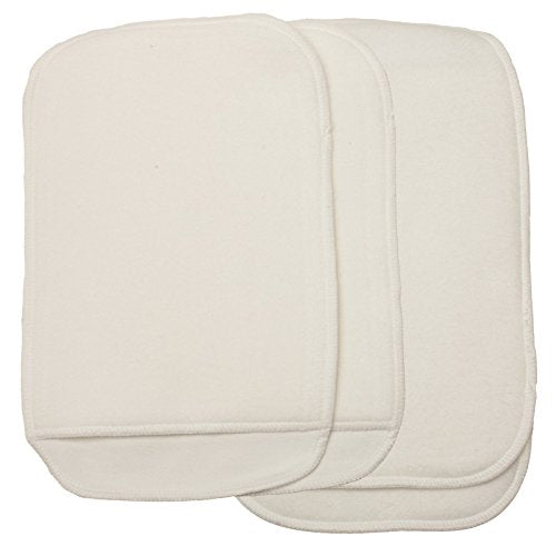 Pocket Soft Wipes. Pack of 4 (Hemp/Organic Cotton)