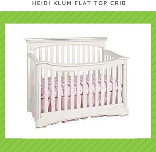 Full-Size Conversion Kit Bed Rails for Heidi Klum Truly Scrumptious Convertible Cribs - Solid Wood Rail - Toddler and Adult Bed Rail for Full-Size Beds - Nursery & Baby Furniture (White)