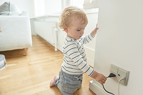 Outlet Plug Covers (36 Pack) Ultra Clear Child Proof Electrical Protector Safety Caps Electrical Socket Covers by Jackshadow