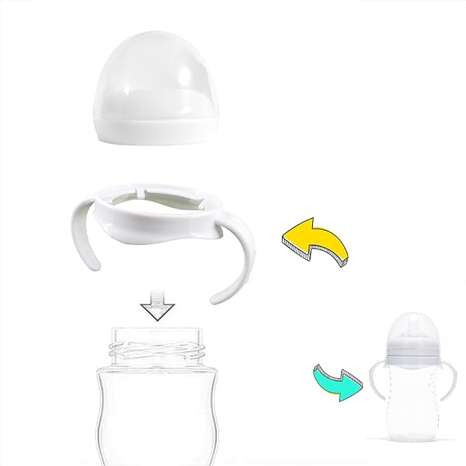 Baby Bottle Handles for Philips Avent Natural Baby Bottle (Set of 4)