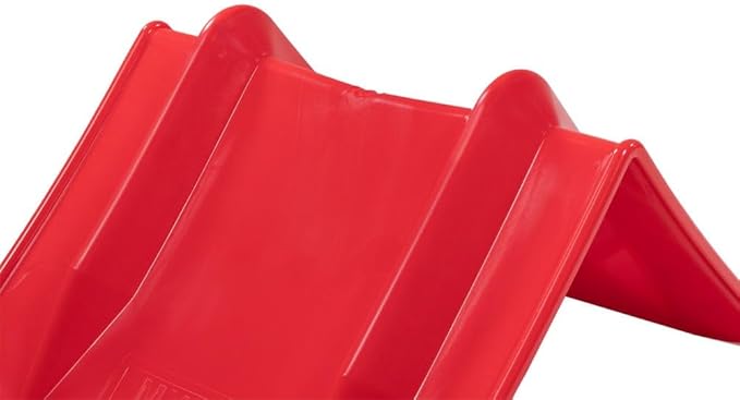 Mytee Products 10 Pack Red Flatbed Edge Protectors w/Carrying Case & Webbing Handle - 8"x8"x10" Plastic V Shaped Corner Protectors for Cargo Loads & Tie Down Strap Guard - Fit 1 Strap Up to 4"