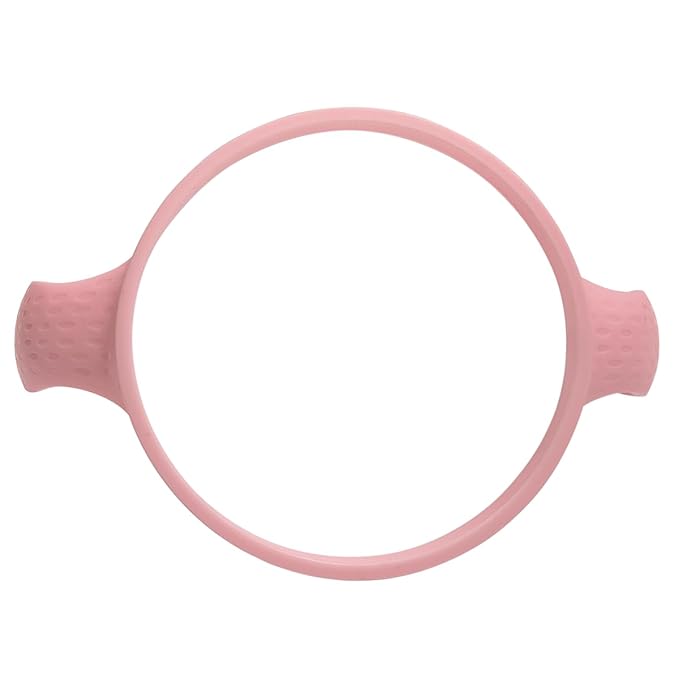 Easy Grip Bottle Handles Compatible with Comotomo Baby Feeding Bottle, Pink, 3 Pack