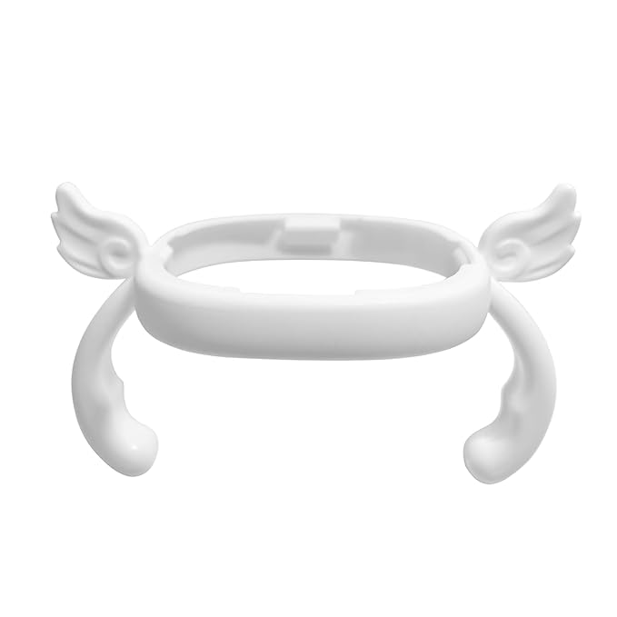 Bottle Handles Compatible for hegen Baby Bottles Anti Colic Wide Neck (3 White)