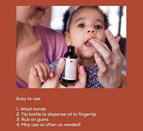 Punkin Butt Baby Teething Oil and Weather Lip Balm Bundle for Sore Gum Relief and Chapped Lips | All Natural, Organic, Safe for Infants, Chemical-Free | 1 Oz Oil