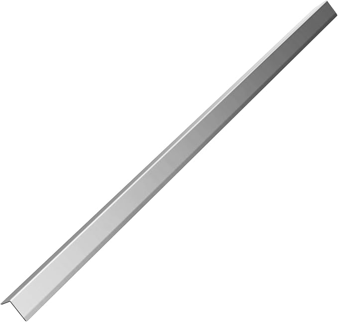Aluminium Alloy Metal Corner Guards 12Pcs Wall Corner Protector 1.2" x 1.2" x 48" Wall Corner Protection Decoration Pack of 12 Corner Guards 20 Ga/1 mm Thickness