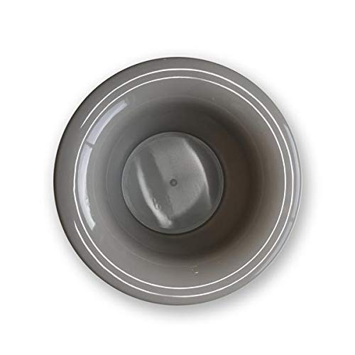 Top Hat Potty for Newborn Infant Potty Training | Elimination Communication | Includes 100% Cotton Undyed Fleece Cozy | Anti-Slip Rubber Band | for EC Baby Potty Training (Grey)