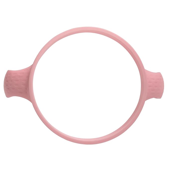 Easy Grip Bottle Handles Compatible with Comotomo Feeding Baby Bottle, Set of 6 (6 Pink)