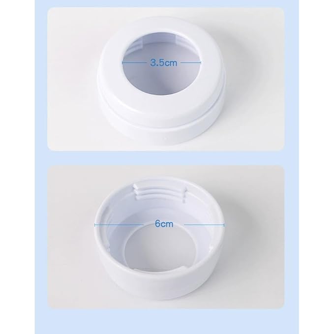 Replacement Screw Rings, Caps Compatible with Philips Avent Anti-Colic Bottles 4oz /9oz /11oz; Not for Natural Bottles ; Not Original Avent Replacement Parts (2 Pack)