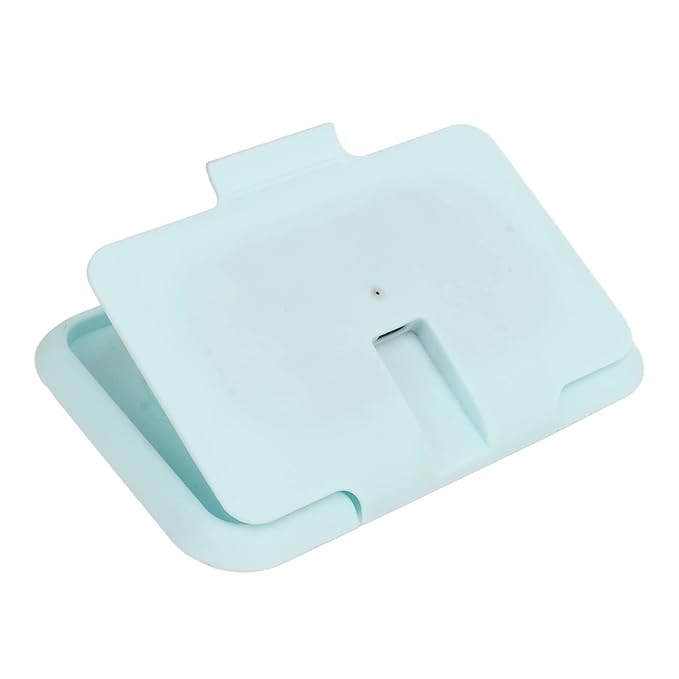 Baby Wet Wipes Dispenser, Wipes Dispenser, Reusable Baby Wipes Heater, USB Mini Portable Baby Wipe Warmer for Newborn Travel Compatible Portable Charger Wipe WarmersWipes(Light Blue)