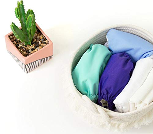 Spray Pal's Cloth Diapering Starter Kit Includes Variety of Top Rated Diapers and Accessories to Test Before You Invest in a Stash Including an All in One, Pocket, Prefolds/Covers, Sprayer and More!