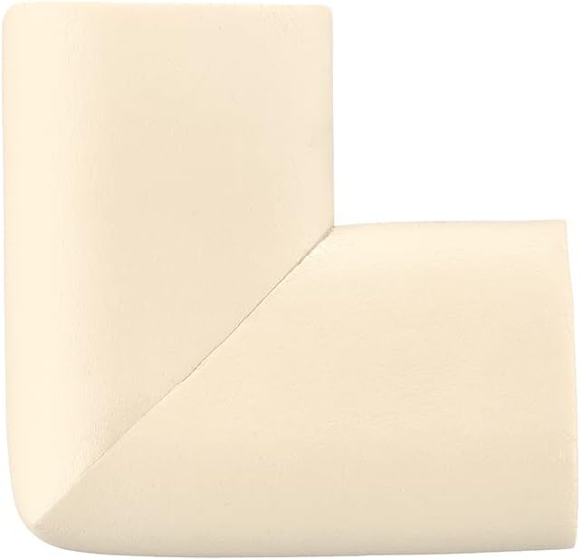 uxcell Corner Guards Edge Protectors, 8Pack U Foam Safety Bumper W Self-Adhesive Tape Furniture Corner Table Edge Guard, 2.16"x1.38"x0.31", Beige