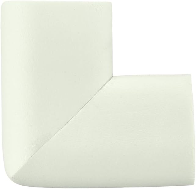 uxcell Corner Guards Edge Protectors, 24Pack U Foam Safety Bumper W Self-Adhesive Tape Furniture Corner Table Edge Guard, 2.16"x1.38"x0.31", White