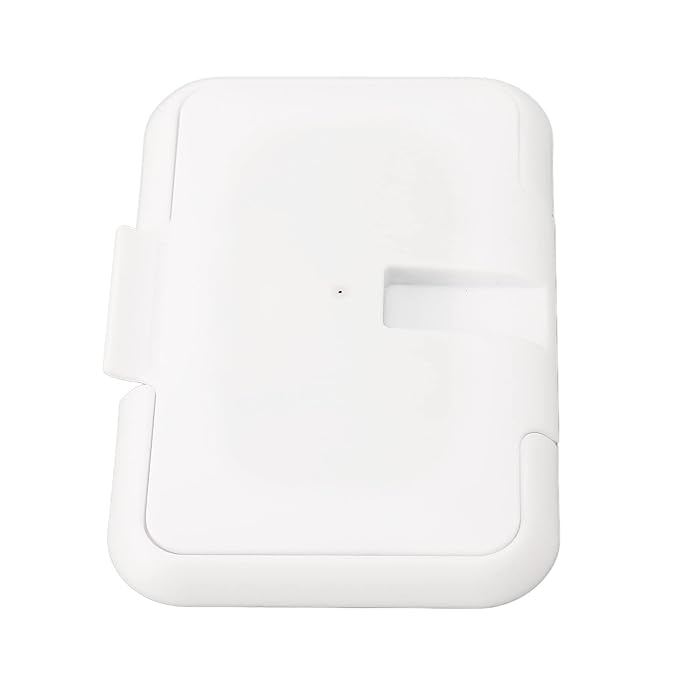Plplaaoo Rechargeable Baby Wipe Warmer Portable USB Wet Wipe Heater with Constant Temperature, Double Layers Cover, Ultra-Thin Design for Home, Car & Travel,Compact Wipe Warmer