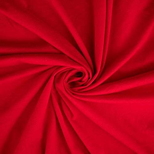 SheetWorld Fitted Baby Bassinet Sheet fits ANGELBLISS Baby Bassinet Bedside Sleeper 19 x 34, 100% Cotton Jersey, Hypoallergenic, Butter Soft, Solid Red, Made in USA