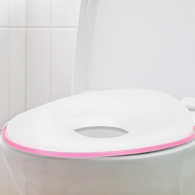 Veemoon Potty Training Seat Portable Toilet Seat for Boy Girl Comfortable and Sturdy Design Easy to Use for Boy Girl Travel Safe and Material Cute Potty Training