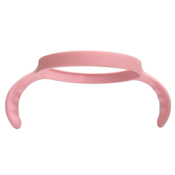 Easy Grip Bottle Handles Compatible with Comotomo Feeding Baby Bottle, Set of 6 (6 Pink)