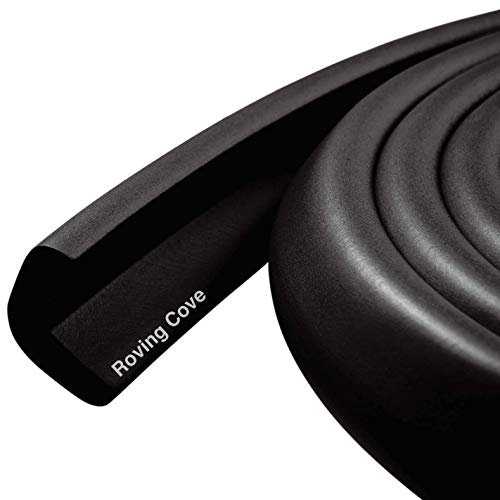 27ft Edge 8 Corners - Bundle & Save - RovingCove HeftyFit Edge Corner Guards, Onyx Black