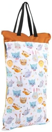 Large Hanging Wet Dry Cloth Diaper Pail Bag for Reusable Diapers or Laundry Reusable Hanging Wet Dry Cloth Diaper Bag(#1)