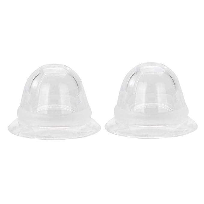 Nipple Sucker, 1 Pair/Box Food-Grade Silicone Breastfeeding Aid Women Flat and Inverted Nipples Former Enlager Corrector