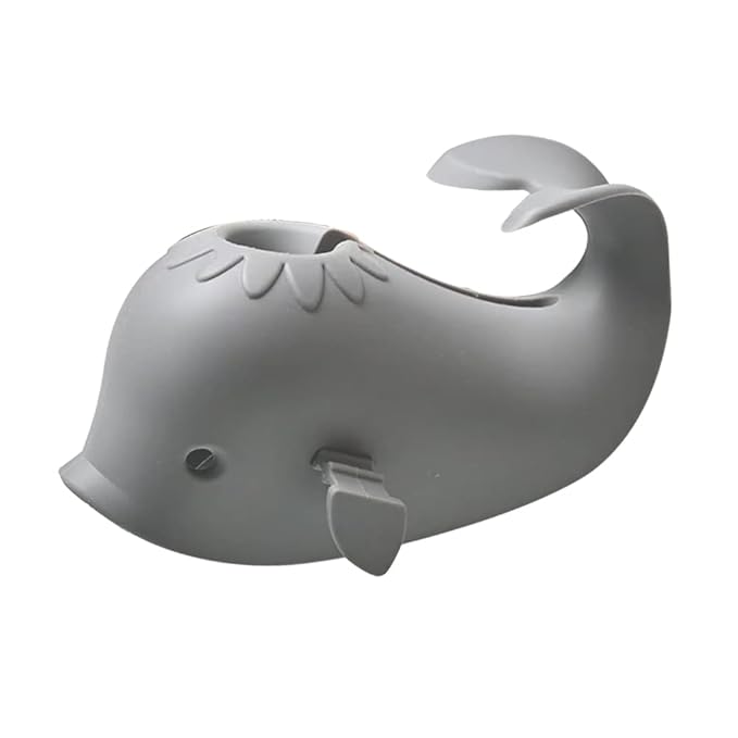 Faucet Cover Bathtub Baby Tub - Bath Spout Cover Baby Bathtub, Faucet Cover Baby Bathtub Silicone Whale for Kids, Toddler, Infant