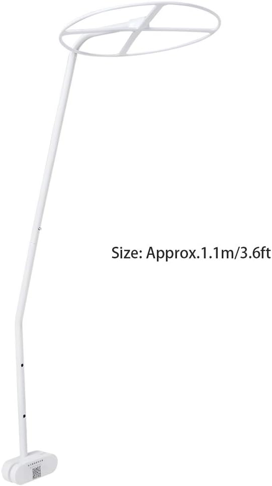 Mosquito Net Holder,Mosquito Net Stand Holder Set Adjustable Clip-On Crib Canopy Holder Rack Mosquito Net Accessories