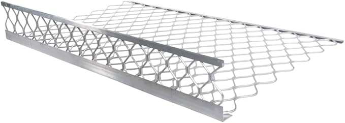Mytee Products 10 Pack 48"x30" (Drop) Aluminum Mesh Brick Guard Corner Protector - L Shape Mesh Edge Guard Corrosion Resistant