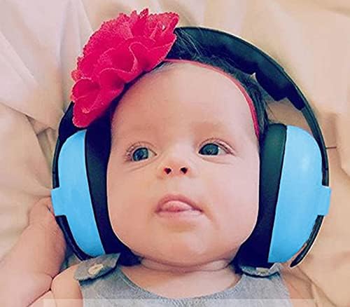 GREUS Baby Hearing Protection Safety Earmuffs Noise Reduction Adjustable 0-36Months