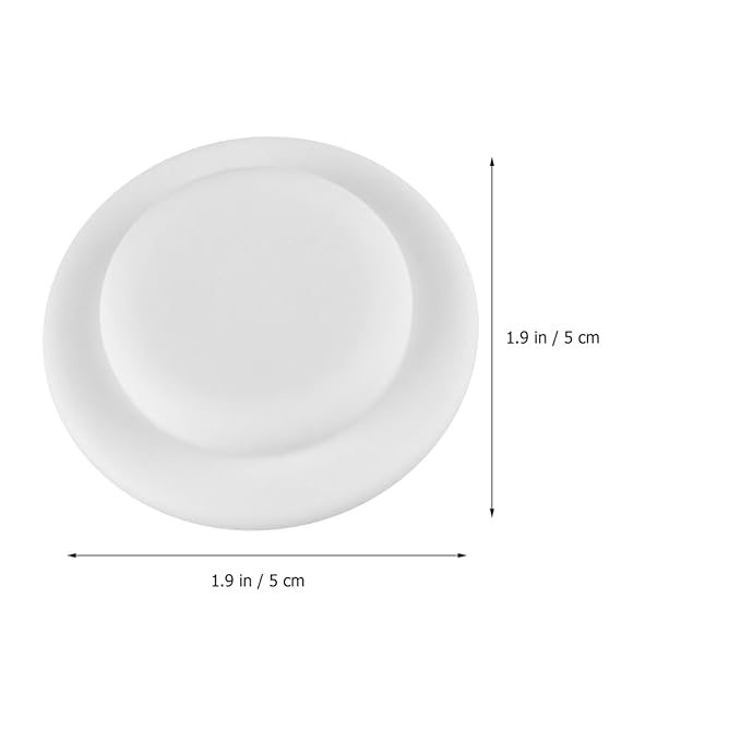 FAVOMOTO 1 Set 12pcs Milk Storage Cup Seal Bottle Sealing Discs Bottles Bottle Sealing Disk Breastmilk Bottles Sealing Discs for Jars Tippee White Food Grade Silicone