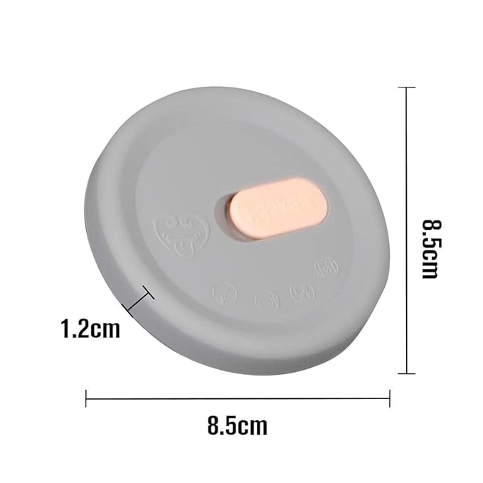 Haakaa Leak-Proof Silicone Cap, 1 pk, Fit All Haakaa Breast Pumps, BPA PVC and Phthalate Free 1 Count (Pack of 1)