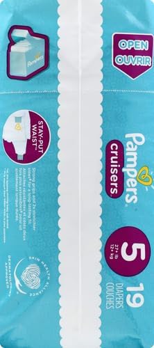 Pampers Cruisers Diapers Size 5 19 Count