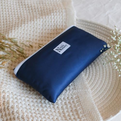 Nora’s Nursery Portable Baby Diaper Changing Pad - Waterproof Foldable Changing Mat for On-the-Go Diaper Changes - Travel Friendly, Easy Clean, Soft & Durable for Infants and Toddlers - Sea