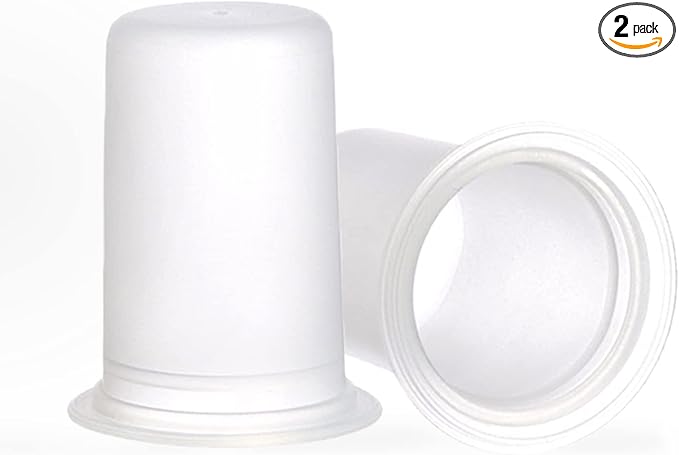 Ameda Universal Silicone Replacement Diaphragms | Ameda Pump Parts | 2 Count | Diaphragms | Compatible with MYA Joy, MYA Joy Plus and Pearl Breast Pumps | Breast Pump Parts
