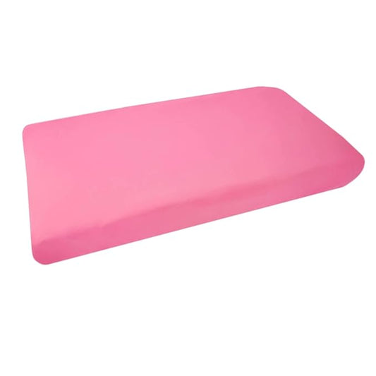 Copper Pearl Premium Knit Changing Pad Cover : Soft, Stylish, and Universal Fit for All Standard Diaper Changing Pads, Trendy Design Changing Pad Covers, Flamingo - One Size