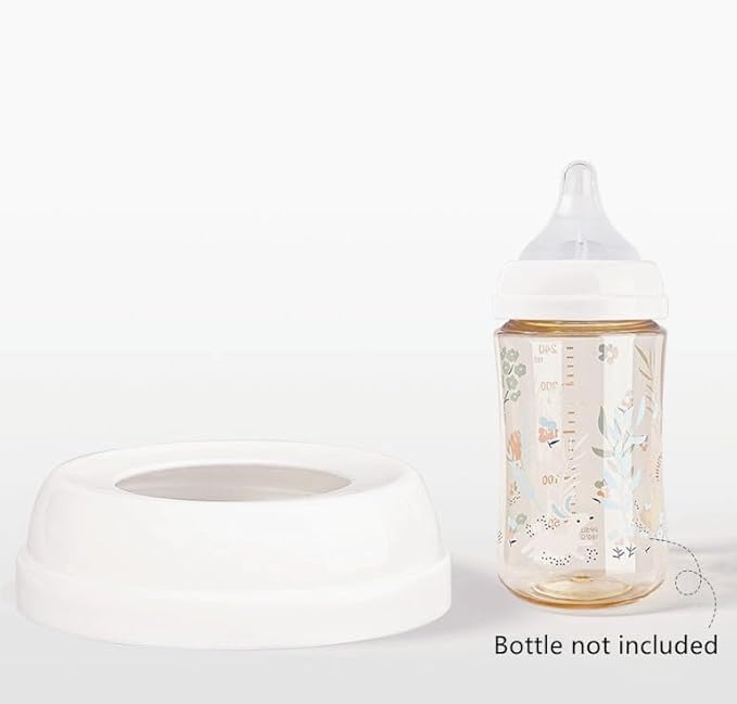 Baby Bottle Screw Ring Collars Compatible with Pigeon Nursing Bottles, 4 Count