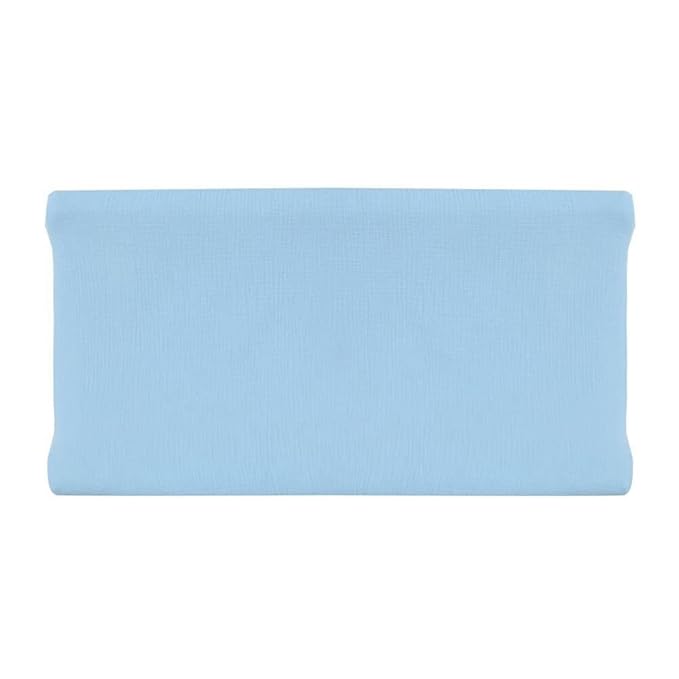 Cotton Changing Pad Cover,Unisex Diaper Change Table Sheet Ultra Soft Diaper Change Table Pad Cover Washable Changing Pad Sheets for Newborn,32in x 16in x 5in,Blue