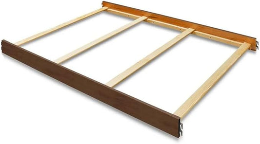 Full-Size Conversion Kit Bed Rails for Bertini Baby Convertible Cribs by Dorel - Solid Wood Rail - Toddler and Adult Bed Rail for Full-Size Beds - Essential Nursery & Baby Furniture (Antique Natural)