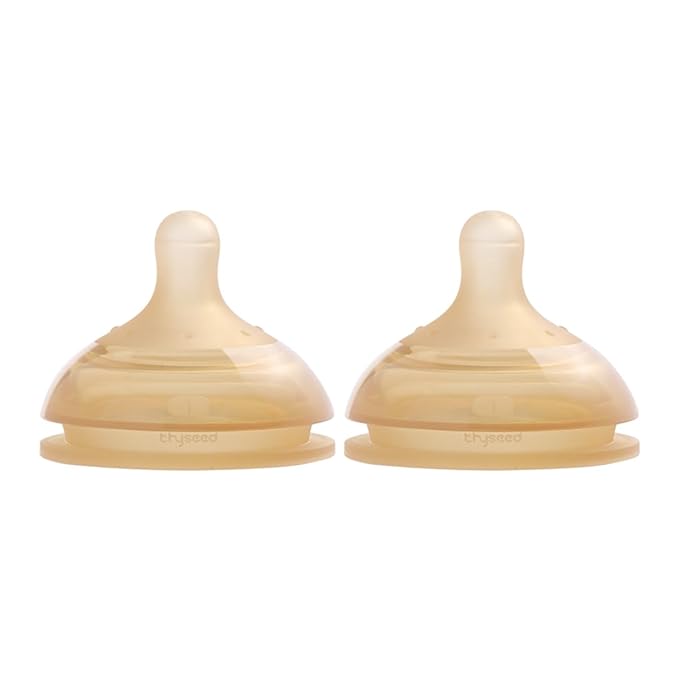Thyseed Anti-Colic Series Nipple, Medium Fast Flow,3+ Months, 2-Pack
