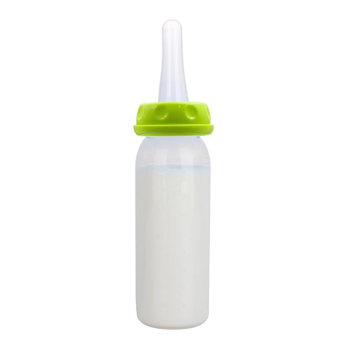 Adult Bottle with Big Sized Pacifier Set 8 oz (Green)